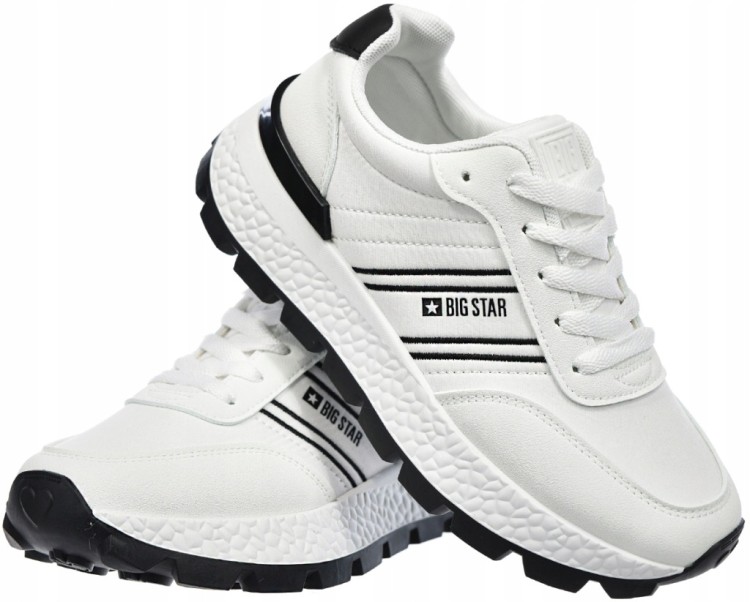 Damskie buty Big Star TT274882 biały
