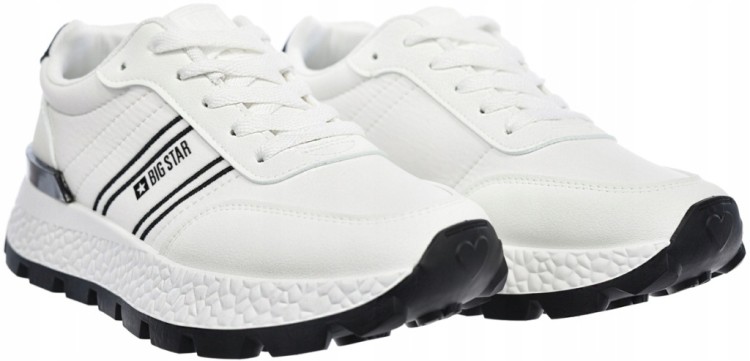 Damskie buty Big Star TT274882 biały