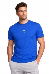 Męska koszulka 4F T-shirt TSHM3987 36S niebieski