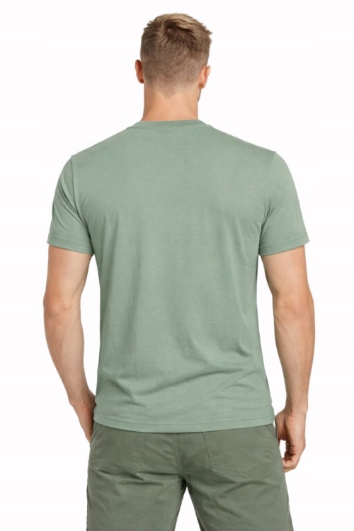 Męska koszulka 4F T-shirt bawełniany TSHM3986 43S j.zielony