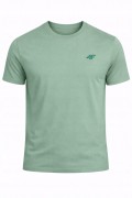 Męska koszulka 4F T-shirt bawełniany TSHM3986 43S j.zielony