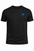 Męska koszulka 4F T-shirt bawełniany TSHM3986 20S czarny