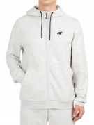 Męska bluza z kapturem 4F SWSM2550 27M j.szary