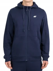 Męska bluza z kapturem 4F SWSM2550 31S granatowy