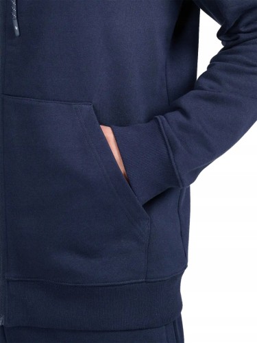 Męski dres sportowy 4F SWSM2550+TRM1673 31S granatowy