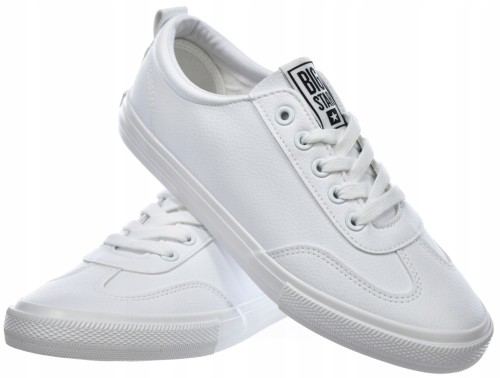 Damskie trampki Big Star tenisówki TT274016 biały