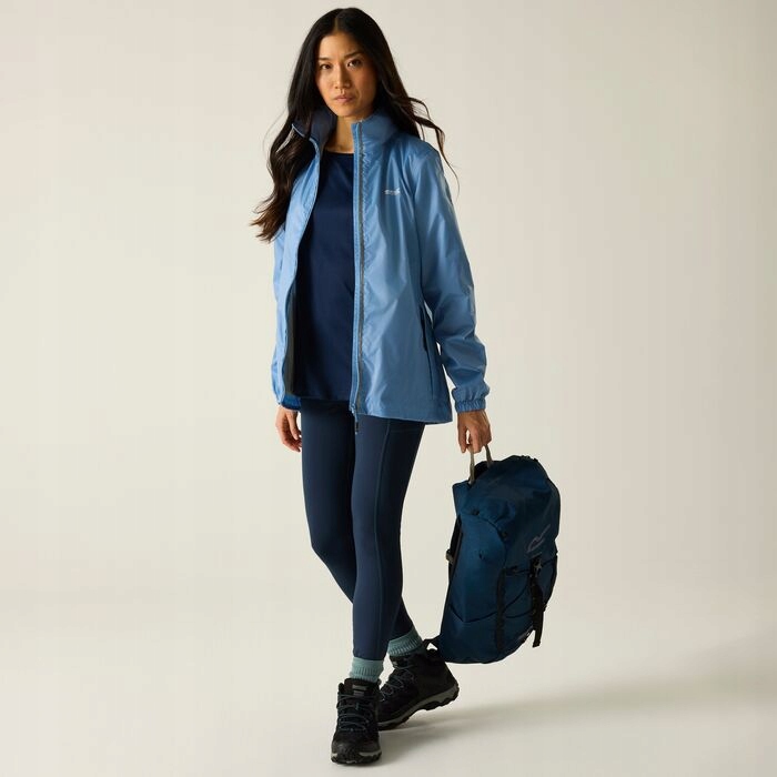 Damska trekkingowa kurtka przeciwdeszczowa Regatta RWW304 ZYA niebieski