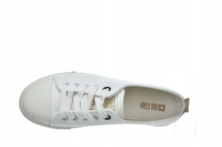 Damskie trampki Big Star tenisówki TT274023 biały