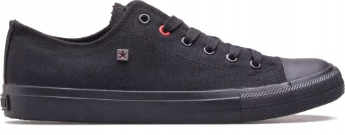 Męskie trampki Big Star tenisówki T174110 906 czarny