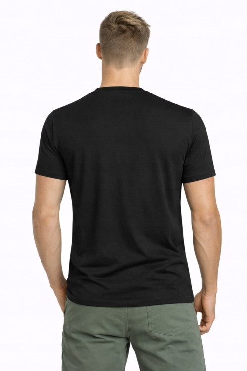 Męska koszulka zestaw 3 sztuk 4F T-shirt 3-pak TSHM3986 20S+10S+60S czarny/biały/bordowy