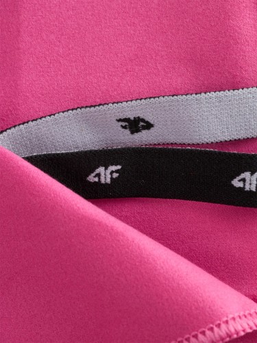 Ręcznik szybkoschnący z mikrofibry 65x90cm 4F TOWU074 54S różowy
