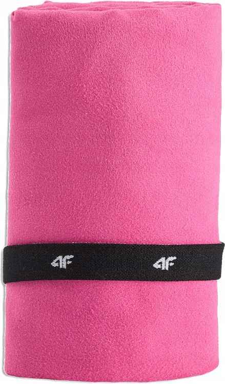 Ręcznik szybkoschnący z mikrofibry 65x90cm 4F TOWU074 54S różowy