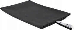 Ręcznik szybkoschnący z mikrofibry 65x90cm 4F TOWU074 20S czarny