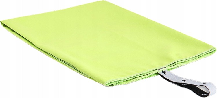 Ręcznik szybkoschnący z mikrofibry 65x90cm 4F TOWU074 45S limonkowy