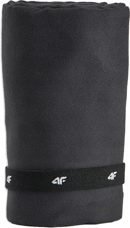 Ręcznik szybkoschnący z mikrofibry 80x130cm 4F TOWU075 20S czarny