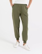 Damskie spodnie dresowe Moraj OSD2500-008 khaki