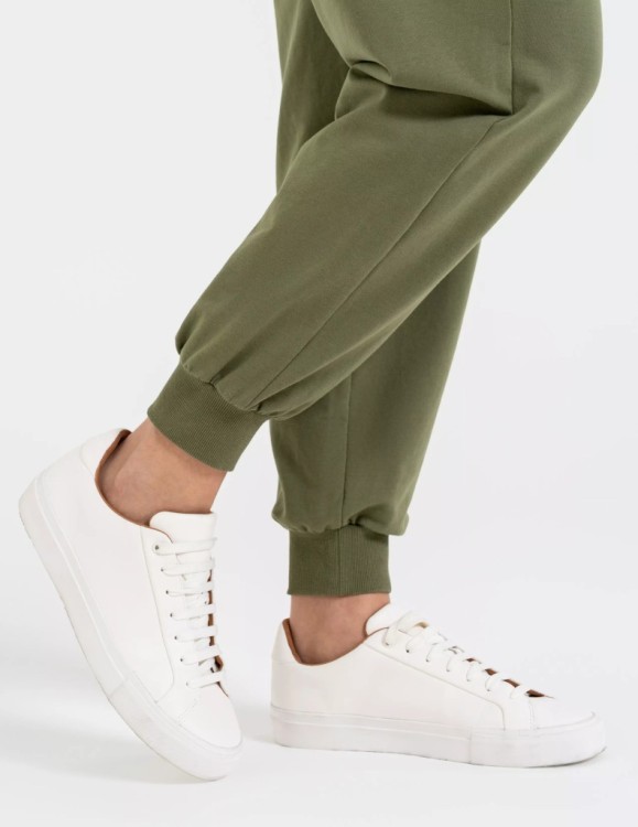 Damskie spodnie dresowe Moraj OSD2500-008 khaki