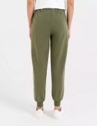 Damskie spodnie dresowe Moraj OSD2500-008 khaki