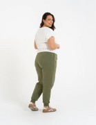 Damskie spodnie dresowe Moraj OSD2500-008 khaki