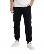 Męski dres sportowy Moraj OBM4400-001+OSM3400-001 czarny