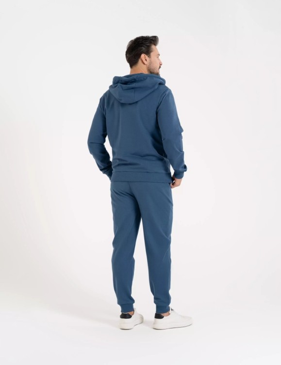 Męski dres sportowy Moraj OBM4400-001+OSM3400-001 niebieski
