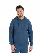 Męski dres sportowy Moraj OBM4400-001+OSM3400-001 niebieski