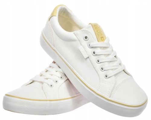 Damskie trampki Big Star tenisówki TT274101 biały