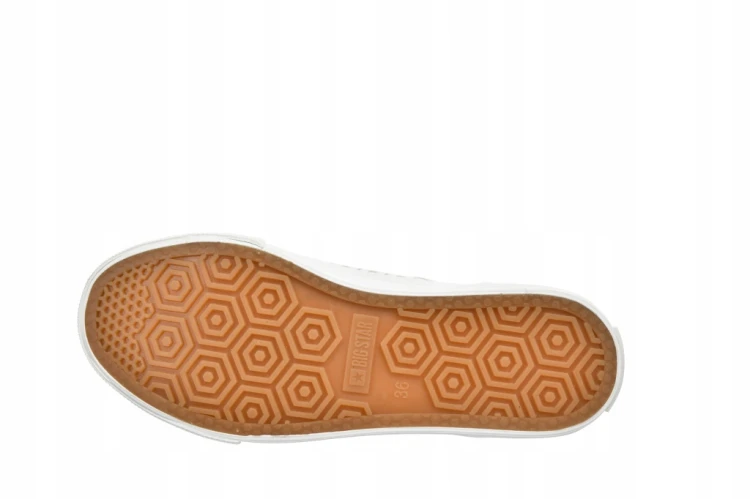 Damskie trampki Big Star tenisówki TT274387 beżowy