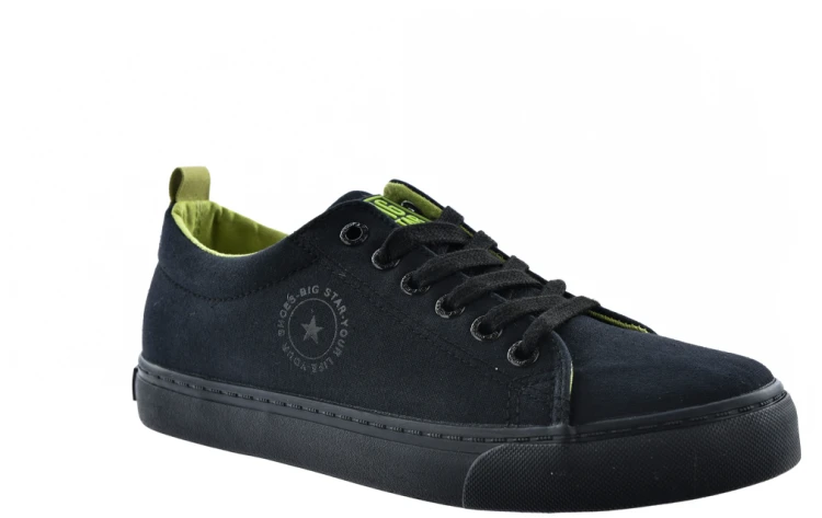 Damskie trampki Big Star tenisówki LL274247 czarny