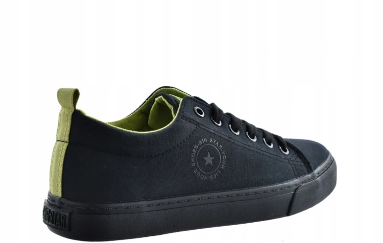 Damskie trampki Big Star tenisówki LL274247 czarny