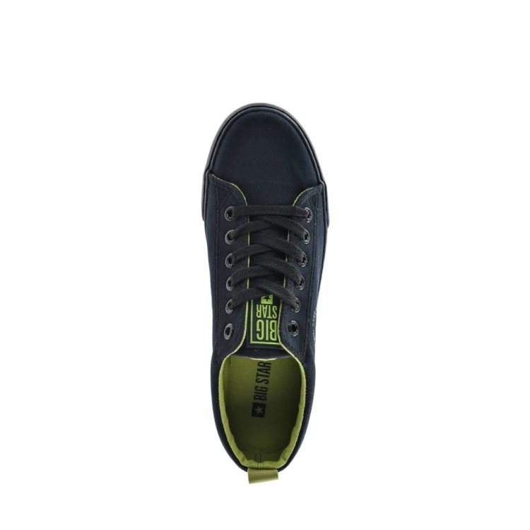 Damskie trampki Big Star tenisówki LL274247 czarny