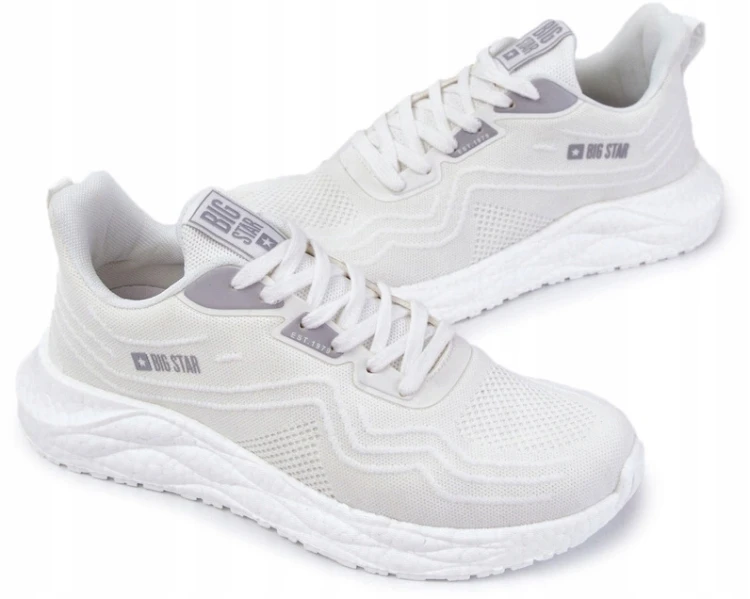 Męskie buty sportowe Big Star KK174017 biały