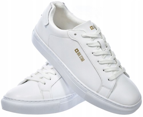 Damskie trampki Big Star tenisówki RR274482 biały