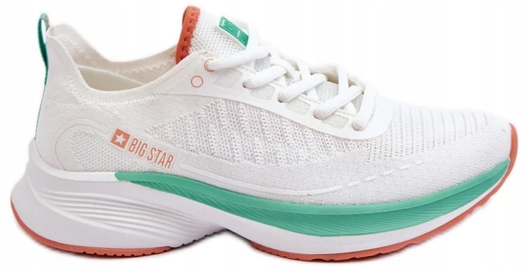 Damskie buty sportowe  Big Star LL274328 biały