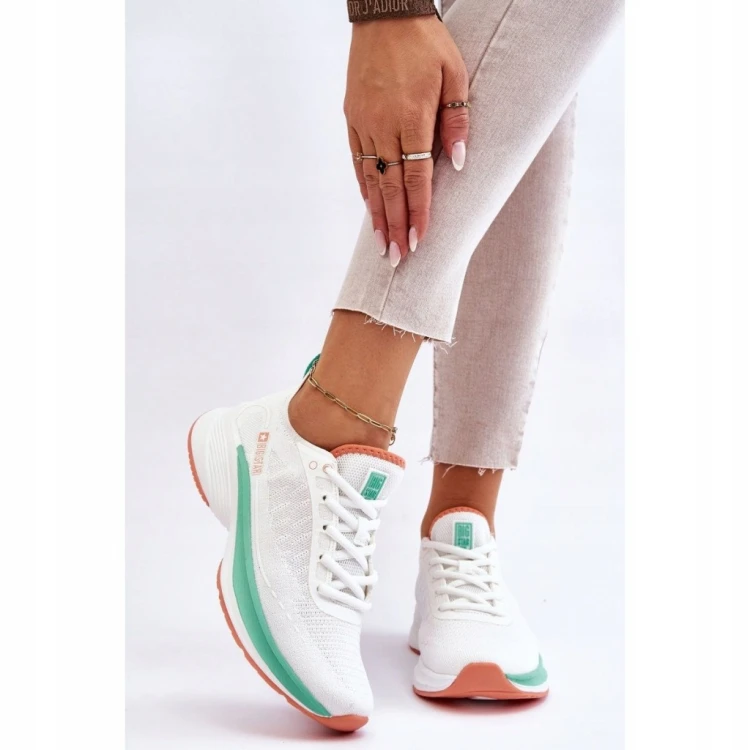 Damskie buty sportowe  Big Star LL274328 biały