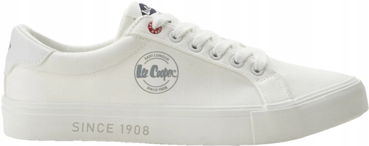 Męskie trampki Lee Cooper LCW-26-02-4082M biały