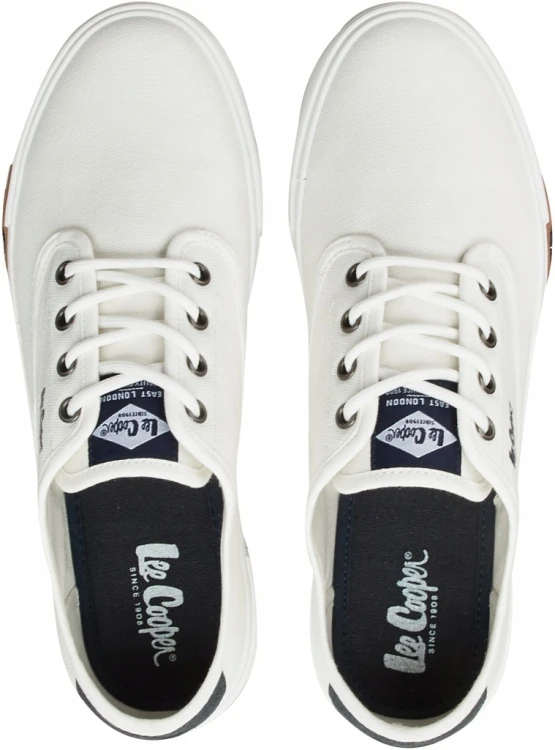 Męskie trampki Lee Cooper LCW-26-02-4086M biały