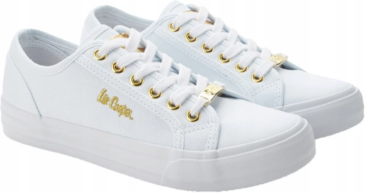 Damskie buty Lee Cooper trampki LCW-26-02-4074L biały