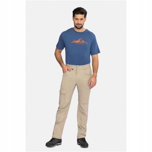 Męskie spodnie trekkingowe Viking Hanzo 8200 beżowy