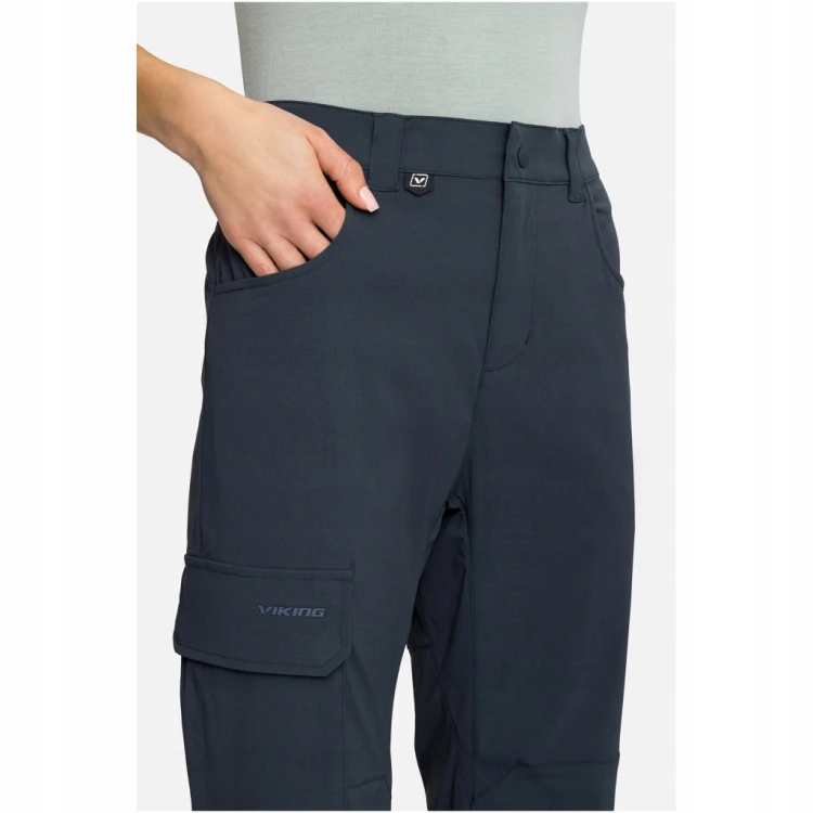 Damskie spodnie trekkingowe Viking Hanzo 1900 granatowy
