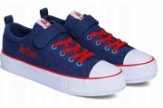 Dziecięce trampki Lee Cooper LCW-24-31-2275K granatowy