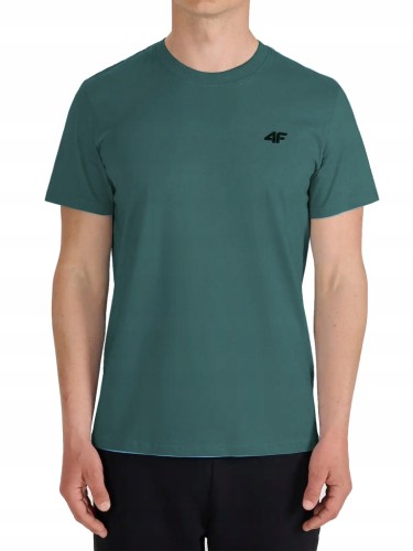 Męska koszulka 4F T-shirt TSHM2669 zielony 46S