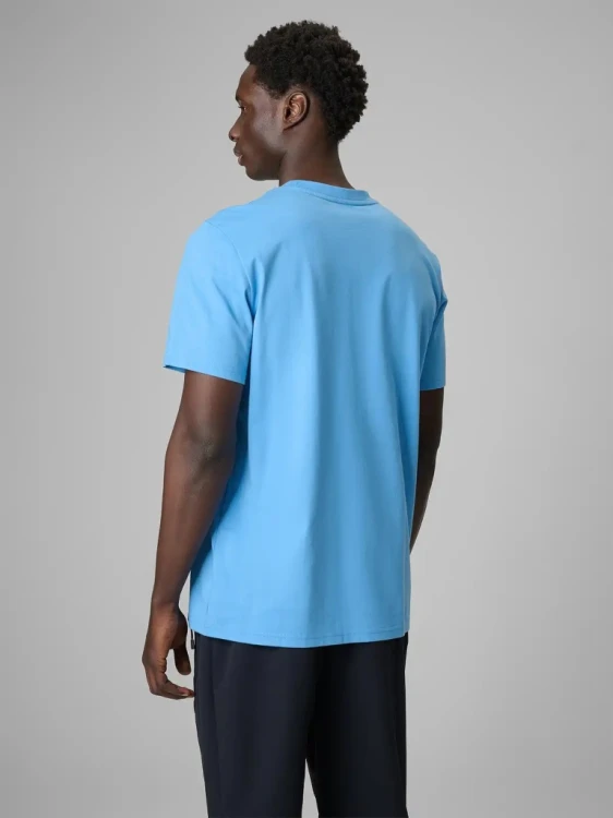 Męska koszulka 4F T-shirt TSHM2669 34S niebieski