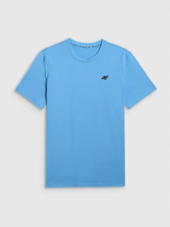 Męska koszulka 4F T-shirt TSHM2669 34S niebieski