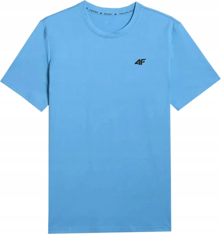 Męska koszulka 4F T-shirt TSHM2669 34S niebieski