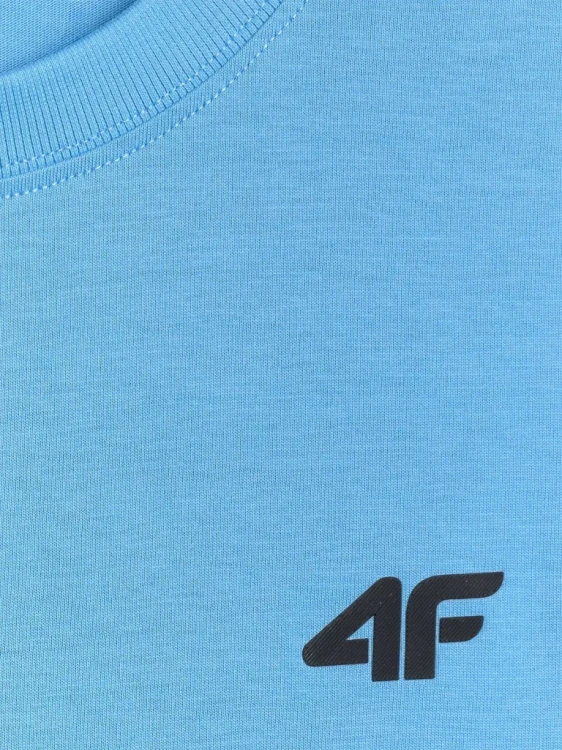Męska koszulka 4F T-shirt TSHM2669 34S niebieski