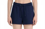 Damskie spodenki dresowe 4F MM00 SHOF0832 31S granatowy