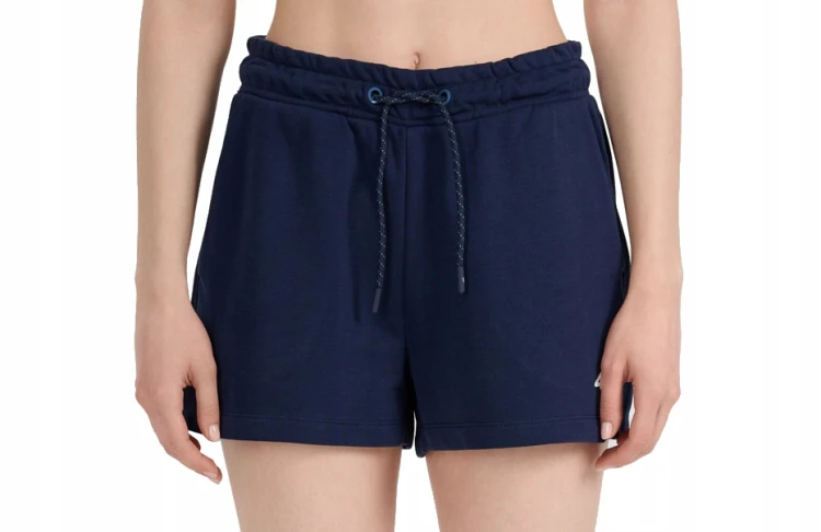 Damskie spodenki dresowe 4F MM00 SHOF0832 31S granatowy