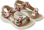 Damskie sandały Lee Cooper LCW-26-34-4429L beżowy/koralowy