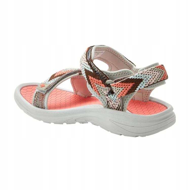 Damskie sandały Lee Cooper LCW-26-34-4428L szary/koralowy